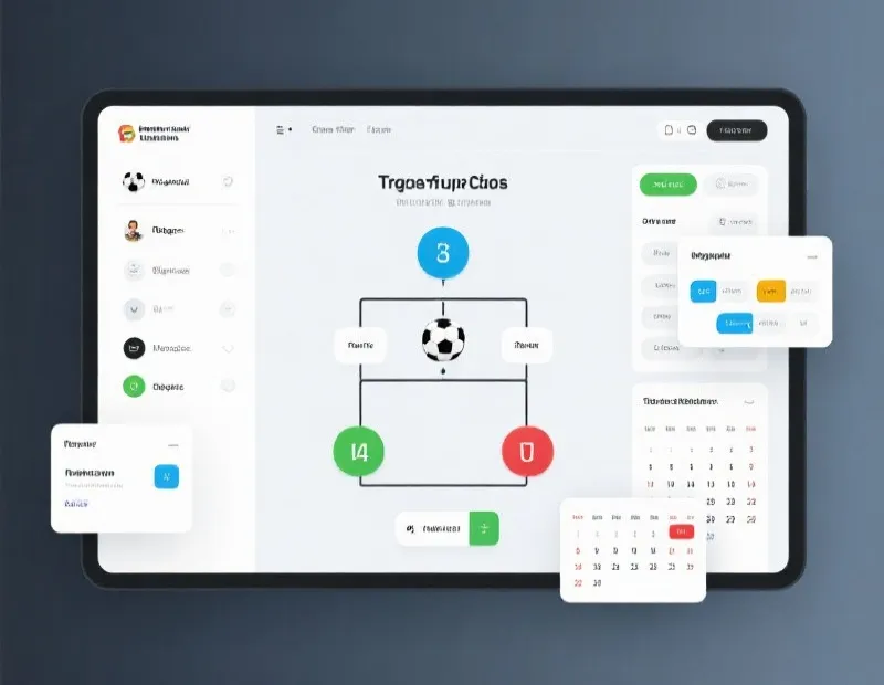 世界盃數據介面示意圖